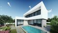 Venda de Moradia V4 Isolada em construção Alvor - Sesmarias Portimão - parqueamento, jardim, piscina