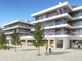 Venda Apartamento T2 de luxo Albufeira - jardins, bbq, vidros duplos, garagem, videovigilância, piscina, isolamento térmico, varandas, vista mar, equipado, painéis solares, ar condicionado, terraços