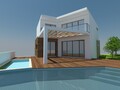 Venda de Moradia V3 Armação de Pêra Silves - vista mar, terraço, garagem, piscina