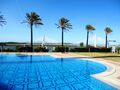 Apartamento T1 Mexilhoeira da Carregação Lagoa (Algarve) - jardim, condomínio fechado, mobilado, piscina, terraço, equipado