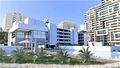 Apartamento T1 de luxo em construção Praia da Rocha Portimão para vender - painéis solares, videovigilância, varandas, chão radiante, piscina, isolamento térmico, jardim, garagem, ténis, condomínio fechado, parque infantil, sauna, banho turco, equipado