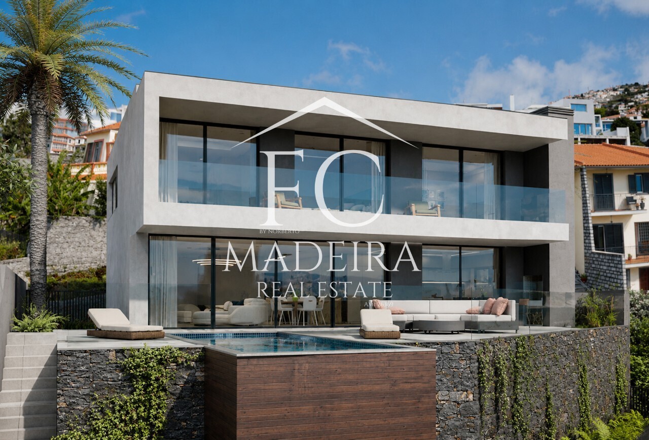 Moradia T3 de Luxo com Piscina Vista Panorâmica Funchal